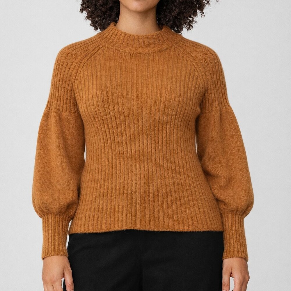 7 For All Mankind Wool Cashmere Long Sleeve Sweater XS